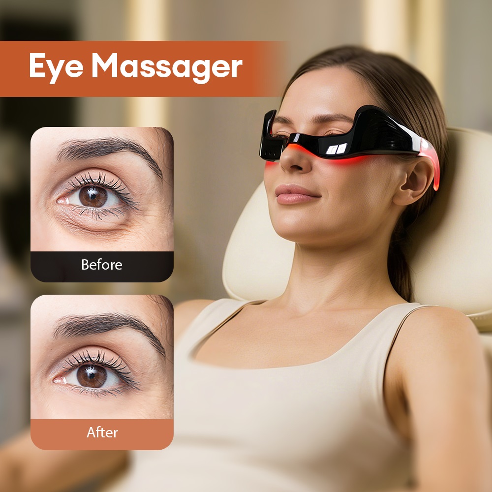 Электрический массажер для гла – обзор и цена Light Therapy Glasses